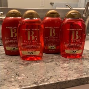 OGX Moisture + vitamin B5 Shampoo & Conditioner